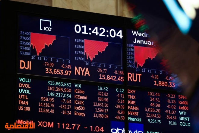 الأسهم الأمريكية تقلص خسائرها رغم المخاوف من الركود