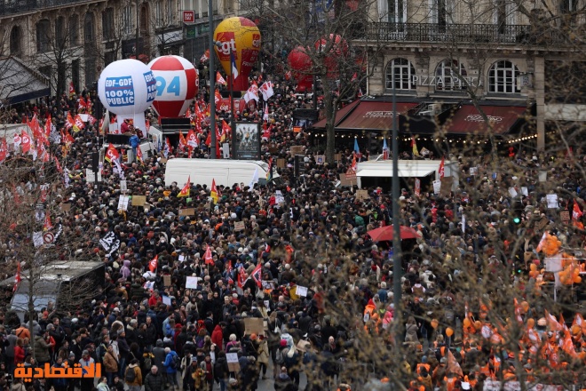 يوم عاشر من الاحتجاجات في فرنسا وسط ازدياد الصدامات العنيفة