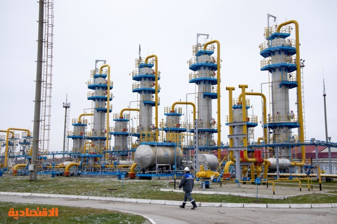 تراجع إنتاج روسيا من الغاز الطبيعي 14% في الربع الأول