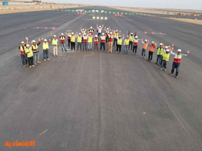 "مطار البحر الأحمر الدولي" يستقبل أولى رحلاته من الرياض