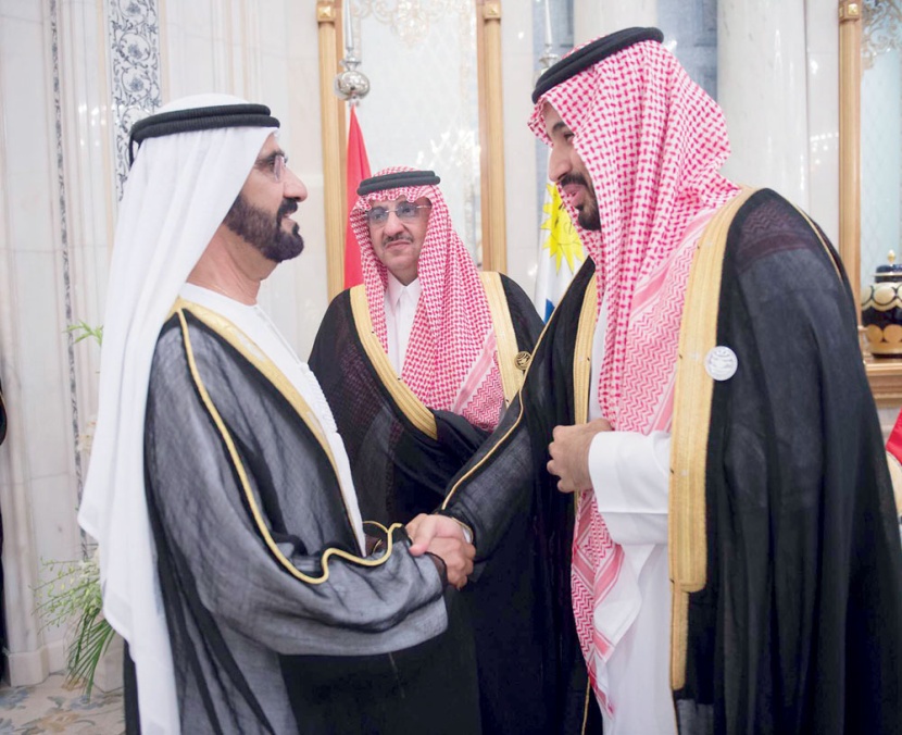 ولي ولي العهد يبحث مجالات التعاون مع قادة ورؤساء وفود على هامش القمة