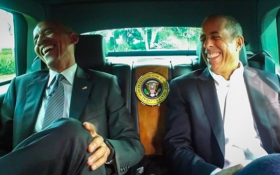 أوباما يظهر في برنامج كوميدي مع جيري ساينفيلد آخر الشهر