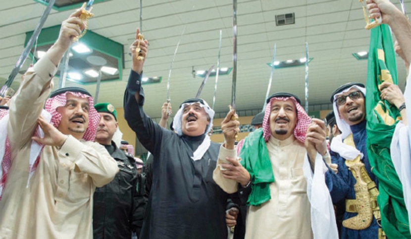 خادم الحرمين يرعى حفل العرضة السعودية