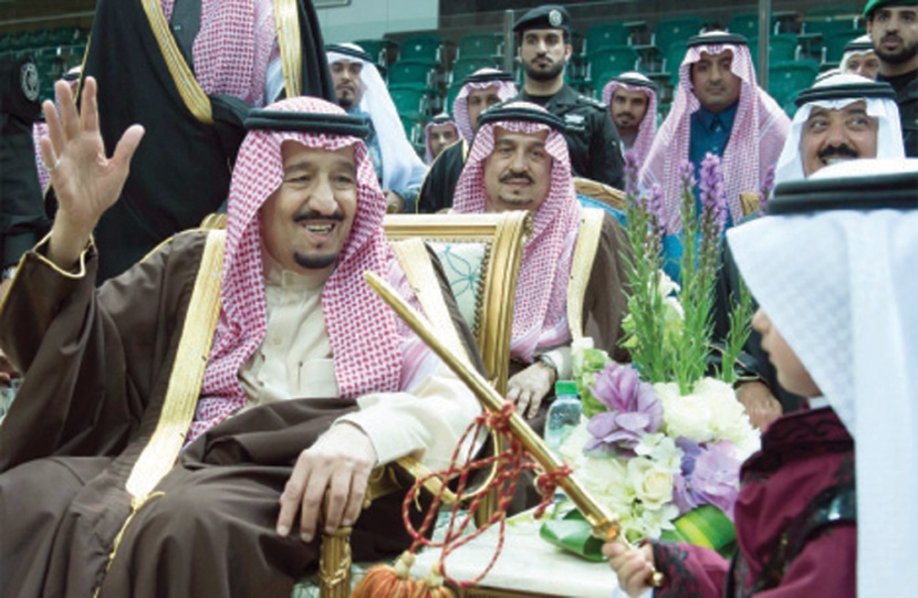 خادم الحرمين يرعى حفل العرضة السعودية