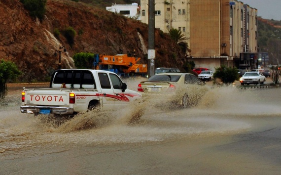 أمطار الخير والبركة تعم مدينة الباحة ومحافظاتها