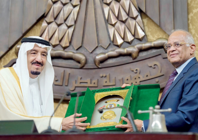 الملك سلمان للشعب المصري: سنصبح أقوى باستثمار الفرص