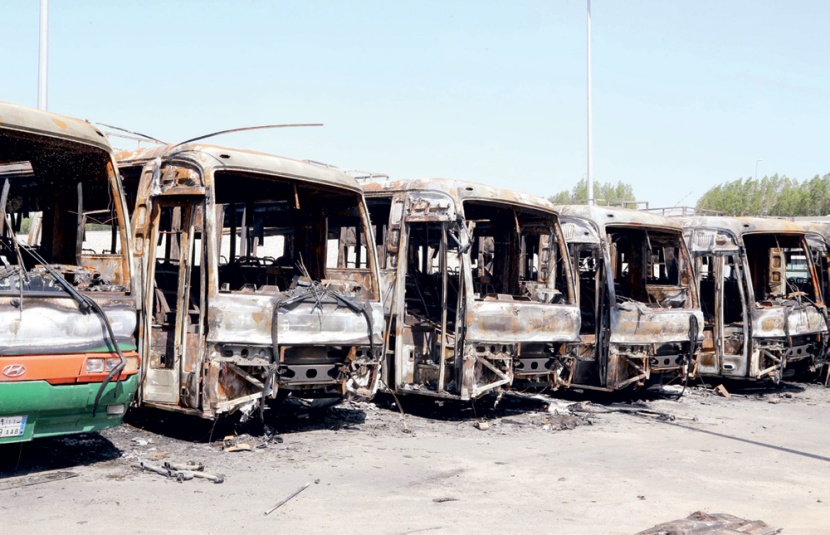 «مدني مكة المكرمة»: إحالة قضية إحراق حافلات إحدى الشركات إلى الشرطة