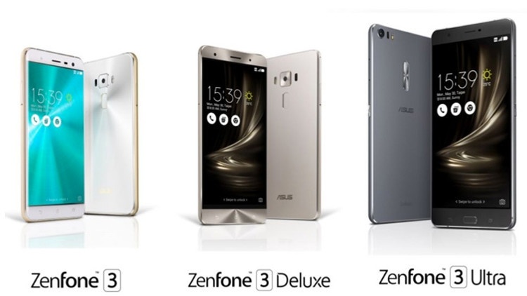 أسوس تعلن عن سلسة هواتف Zenfone 3 الجديدة