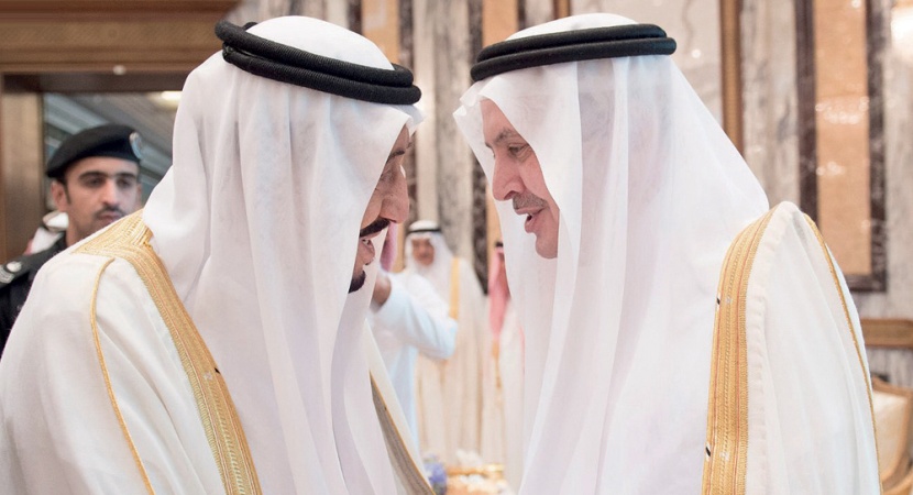 الملك سلمان يستقبل المهنئين بعيد الفطر