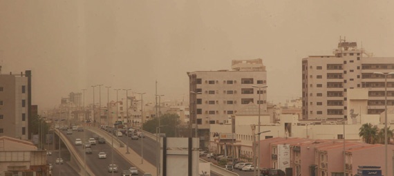 طقس المملكة .. غبار في جدة وأمطار غزيرة في الجنوب