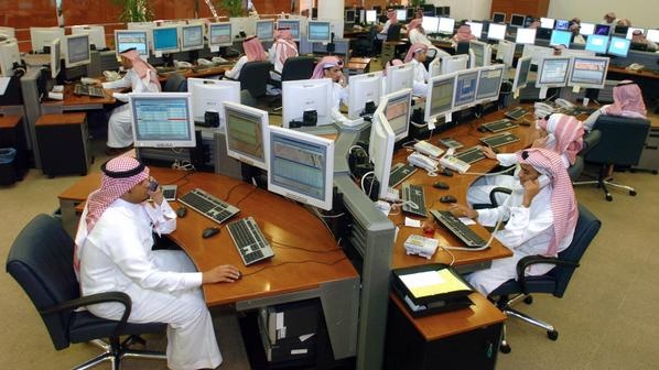 سوق الاسهم السعودية يسجل مكاسب بـ 62 نقطة