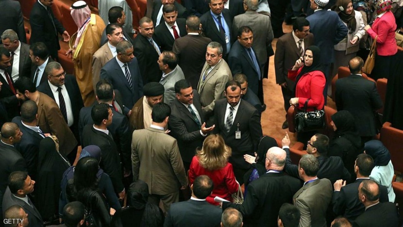 "عراك نسائي" في البرلمان العراقي