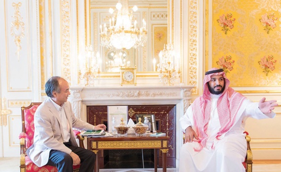 ولي ولي العهد يبحث الفرص الاستثمارية في المملكة مع مدير البورصة اليابانية