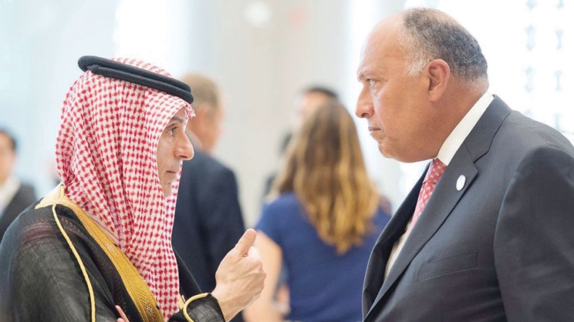 الجبير يناقش مستجدات القضايا الإقليمية والدولية مع بان كي مون وشكري