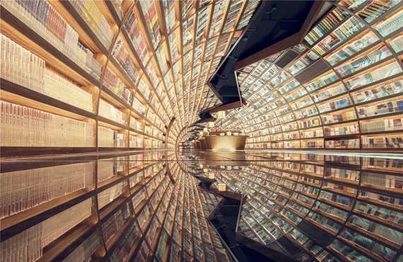 لجذب القراء .. مكتبات بتصاميم إبداعية