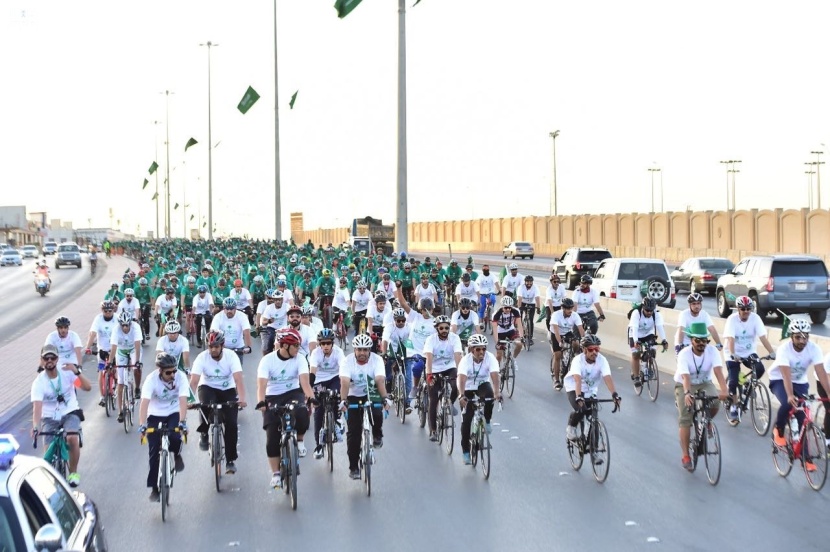 1000 دراج يحتفلون بالذكرى الـ 86 لتوحيد المملكة