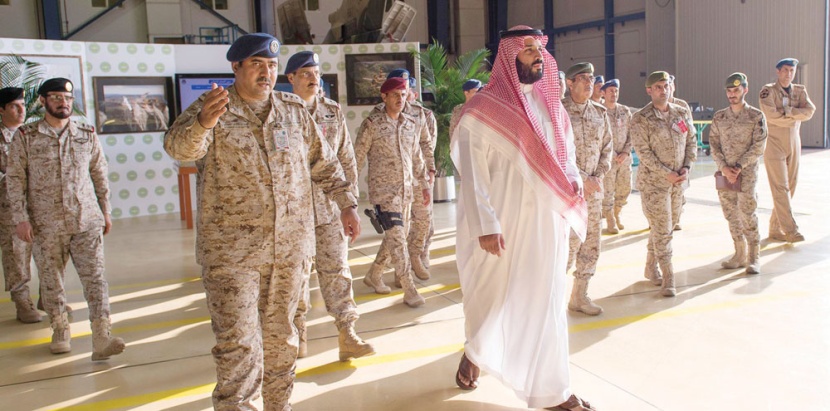 ولي ولي العهد يتفقد برنامج تطوير مقاتلات التورنيدو السعودية