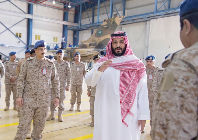 ولي ولي العهد يتفقد برنامج تطوير مقاتلات التورنيدو السعودية