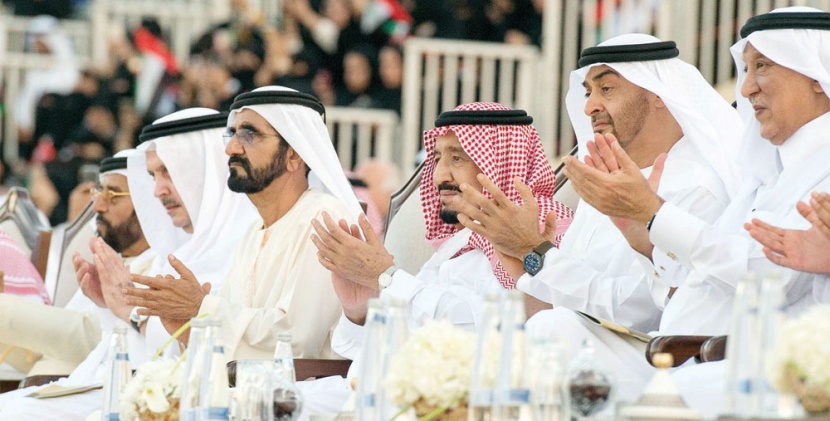 الإمارات قادة وشعبا: «حي الإمام ابن الإمام سلمان للعليا سنام»
