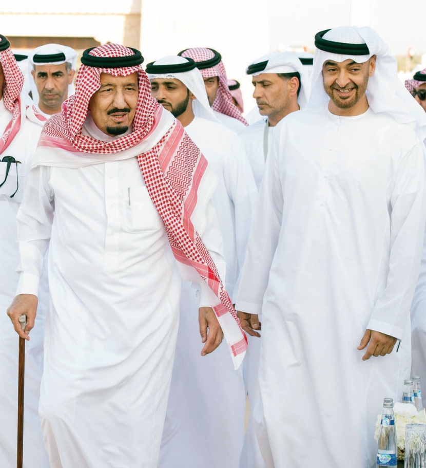 الإمارات قادة وشعبا: «حي الإمام ابن الإمام سلمان للعليا سنام»