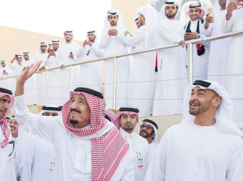الإمارات قادة وشعبا: «حي الإمام ابن الإمام سلمان للعليا سنام»