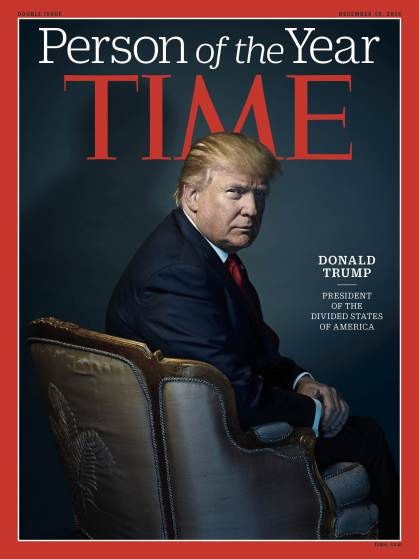 مجلة "تايم" تختار دونالد ترامب كشخصية العام