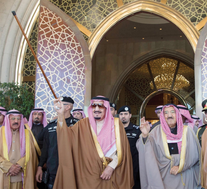 الملك لأمير الكويت:  مباحثاتنا عززت روابط الأخوة لما فيه تحقيق مصلحة بلدينا