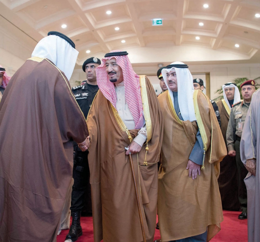 الملك لأمير الكويت:  مباحثاتنا عززت روابط الأخوة لما فيه تحقيق مصلحة بلدينا