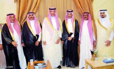 العويض يحتفل بزفافه