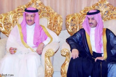 العويض يحتفل بزفافه