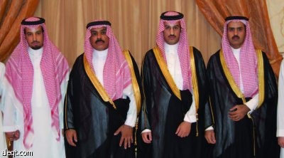 العويض يحتفل بزفافه