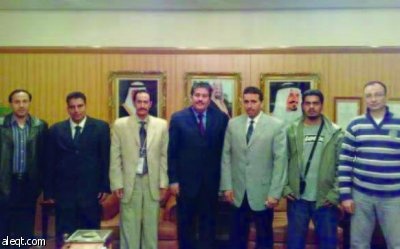 طراد يستقبل بعثة المنتخب السعودي في طوكيو