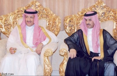 العويض يحتفل بزفافه