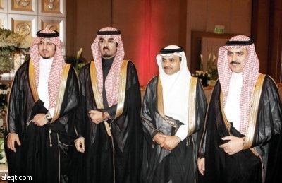 الأمير سلطان يشرف حفل زفاف الشهري
