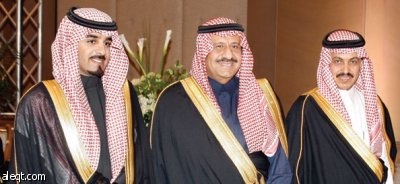 الأمير سلطان يشرف حفل زفاف الشهري