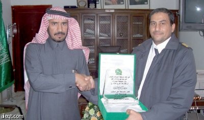 البلوي يحصل على مسابقة التميز في الجمارك