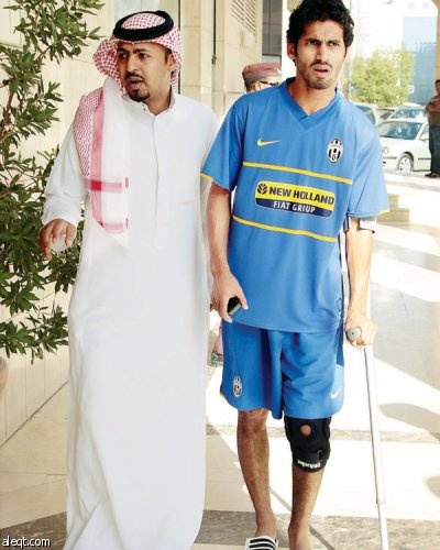إدارة النصر تكافئ صبر الحارثي بالتوقيع معه مصابا