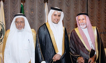 العريني يحتفل بزفافه
