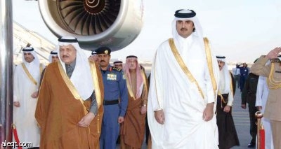 الاتفاق على العلامات البرية والبحرية للحدود السعودية - القطرية