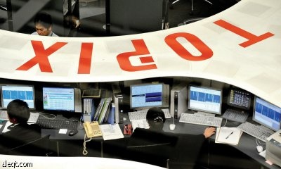 بورصة طوكيو أول سوق مالية عالمية تنهي تعاملاتها 2008