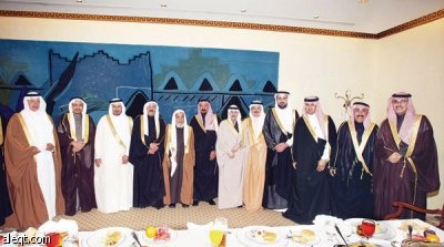الربيعة يحتفل بزفاف نجله