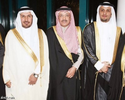 الربيعة يحتفل بزفاف نجله