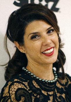 الممثلة ماريسا تومي وهي مرشحة لأحسن ممثلة في المهرجان السنوي لجوائز هوليوود عن فيلم (المصار)