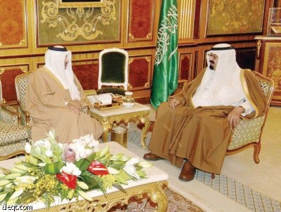 الملك يؤكد حرصه على تحقيق الاستقرار والأمان في المنطقة والعالم كله