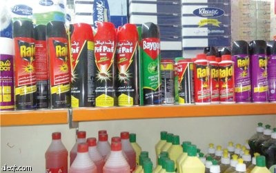 ازدياد الطلب على المبيدات الحشرية والأجهزة القاتلة للحشرات