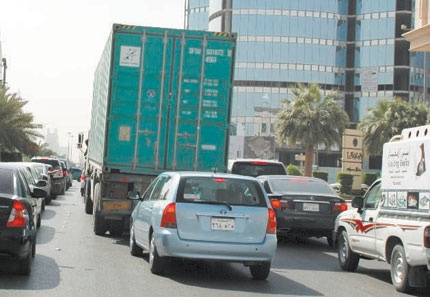 شاحنة في العاصمة