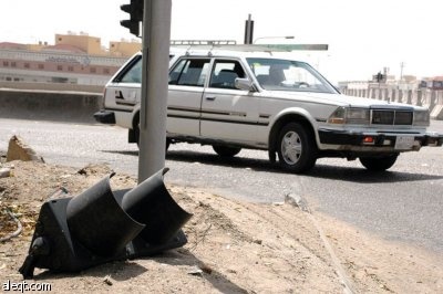 "عنوان المدينة" مشوه