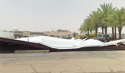 الأمطار تكشف عيوب الجوف والأحياء الجديدة في سكاكا