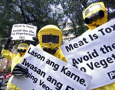 المدافعون عن الحيوان في الفلبين يدعون السكان للتحول إلي الغذاء النباتي
