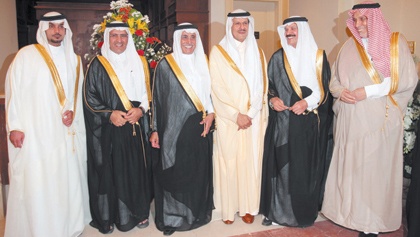 المالك يحتفل بزفاف كريمته